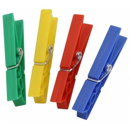 TOOL Plastic Clothespins Assorted Colors 50 Count TO85478